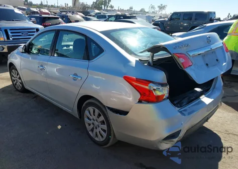 2018 Nissan Sentra S из США, поврежденный, VIN 3N1AB7AP0JY253753